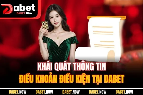 Khái quát thông tin điều khoản điều kiện tại DABET
