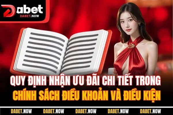 Quy định nhận ưu đãi chi tiết trong chính sách điều khoản và điều kiện