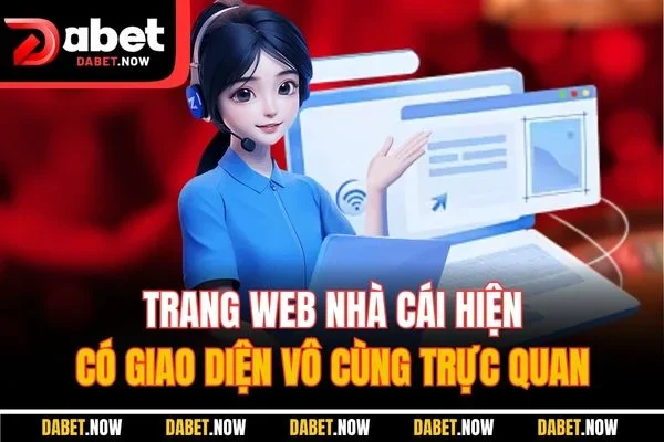 Trang web nhà cái hiện có giao diện vô cùng trực quan